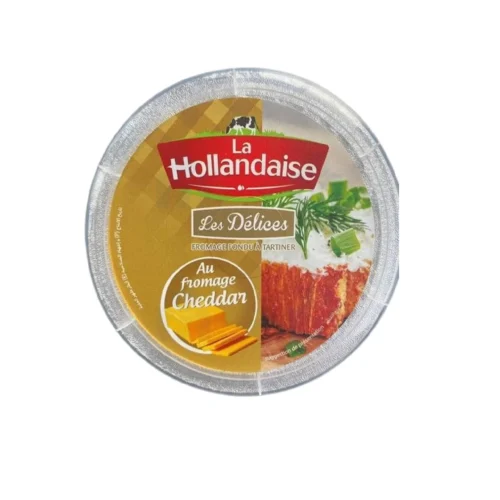 Fromage fondu à tartiner au goût cheddar 150g -  LA HOLLANDAISE