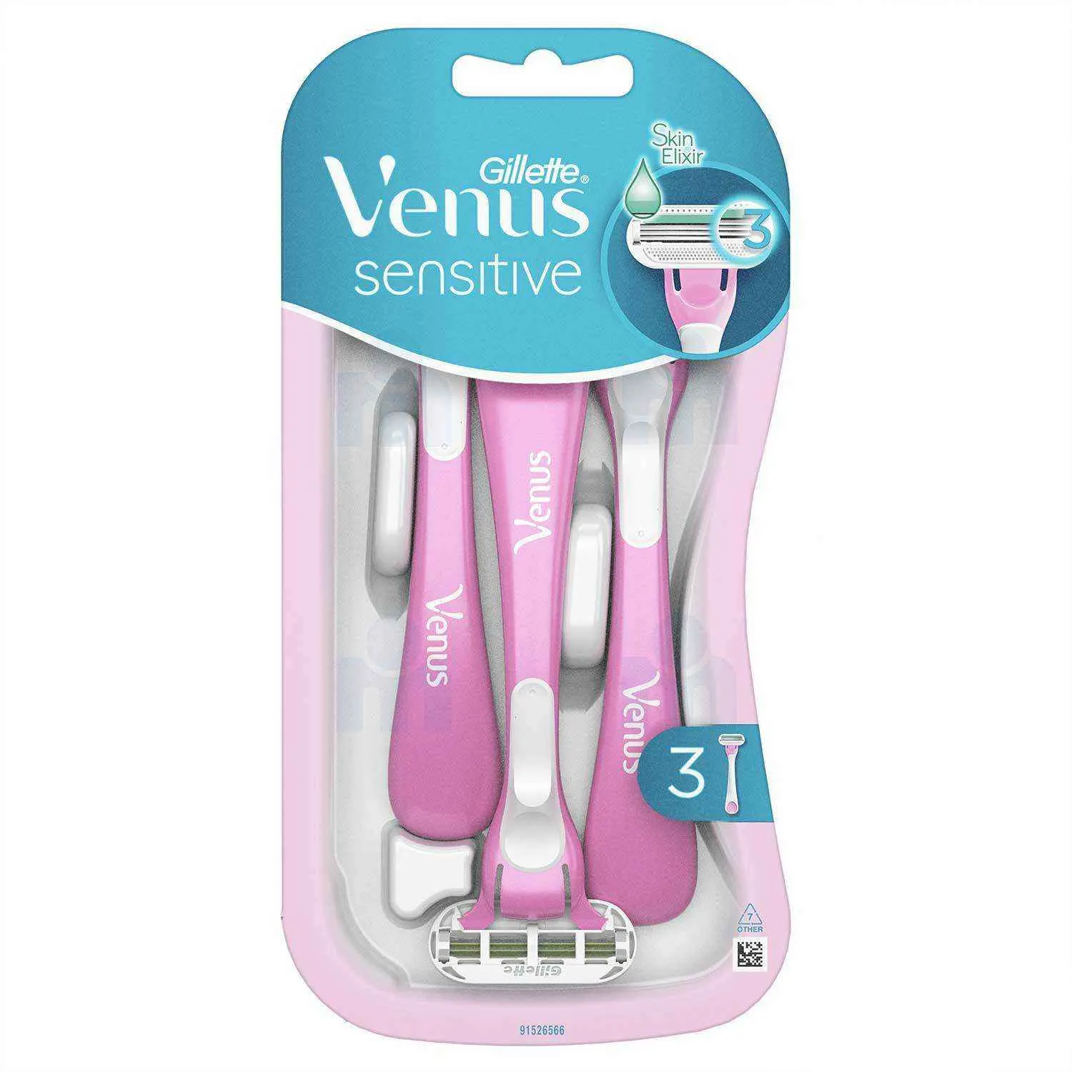 Rasoirs jetables Sensitive 3 lames x3 unités - VENUS