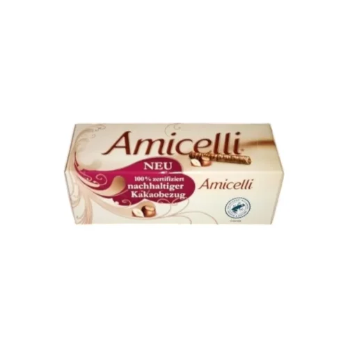 Gaufres à la crème de noisette enrobées de chocolat au lait Ritter 150g -AMICELI