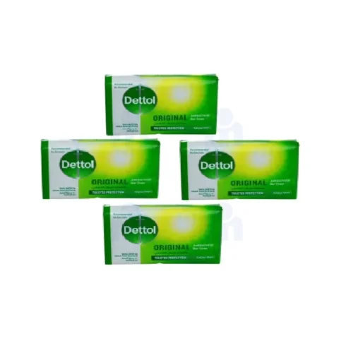 Pack savons solides Original 4x120g - DETTOL