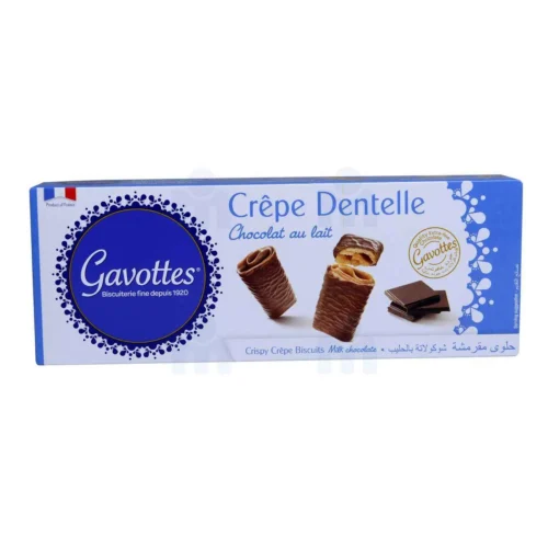 Biscuit crêpe dentelle chocolat au lait 90g - GAVOTTES