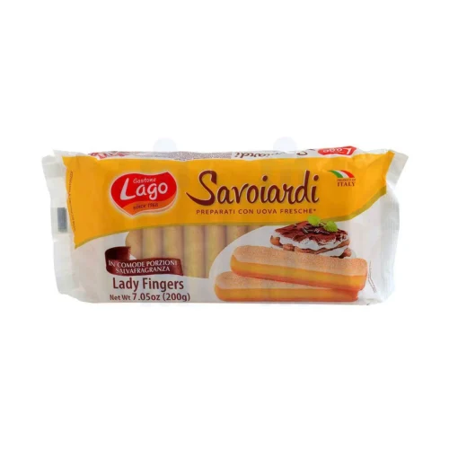 Biscuits Savoiardi préparés avec des œufs frais 200g - GASTONE LAGO