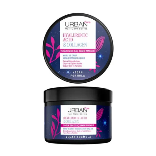 Masque de nuit à l'acide Hyaluronique & collagène 230ml - URBAN CARE