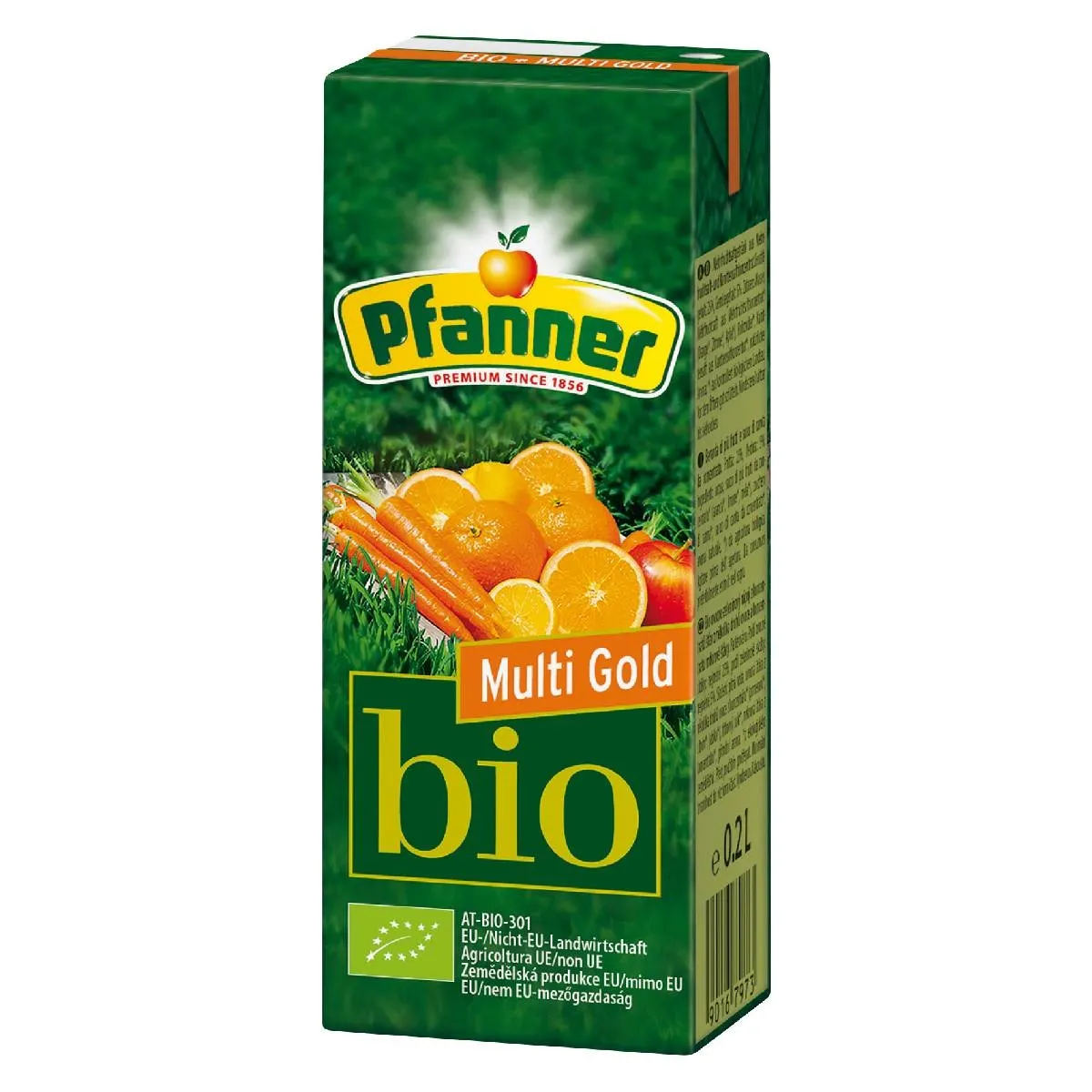 Pfanner boisson multi gold carotte orange bio 200ml