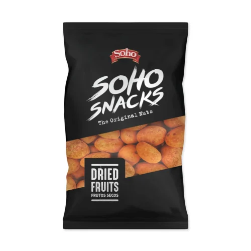 Amandes piquant en sachet 80g - SOHOSNACKS