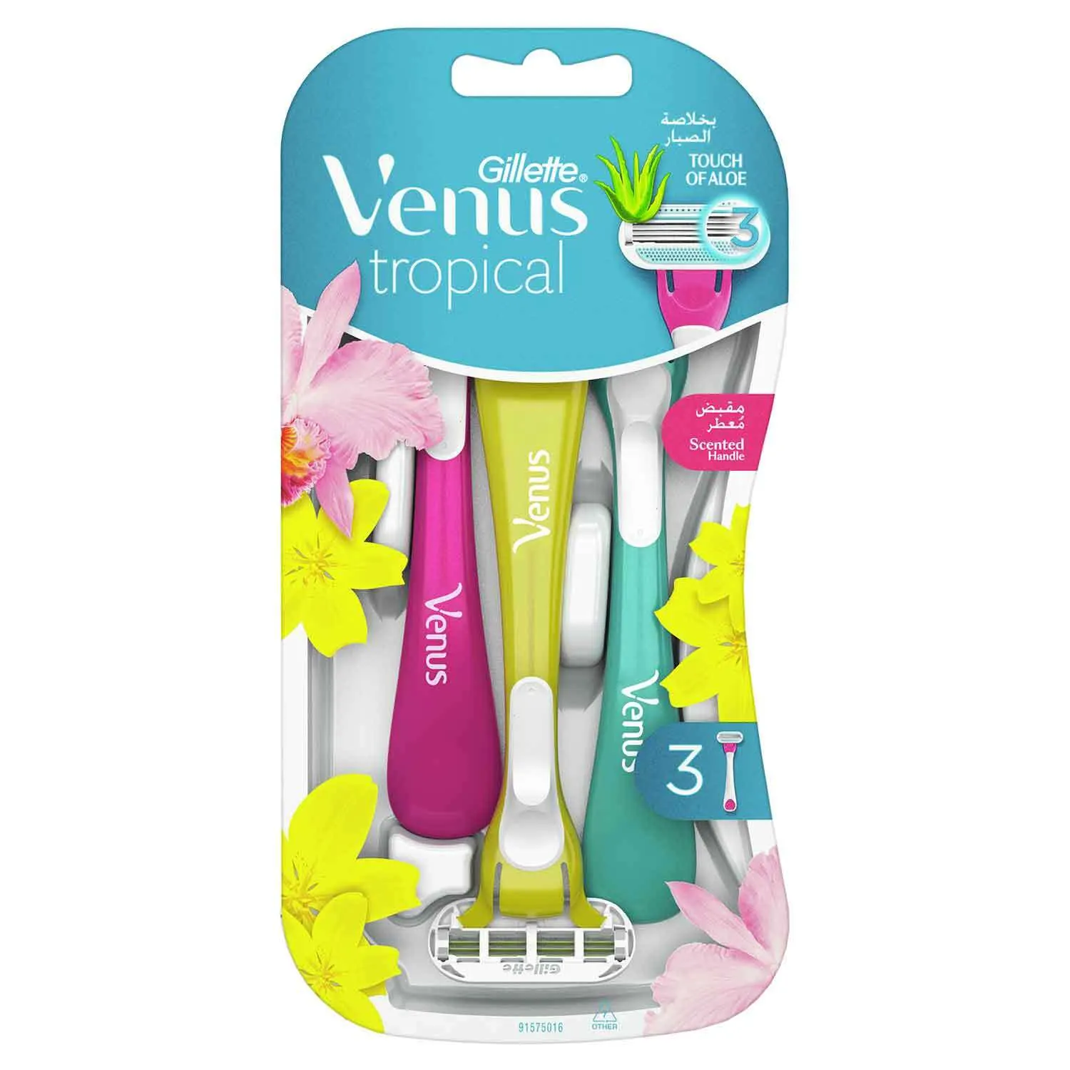 Rasoirs jetables Tropical 3 lames x3 unités - VENUS