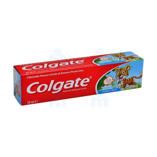 Dentifrice anti-caries pour enfants goût bubble fruit 50ml - COLGATE