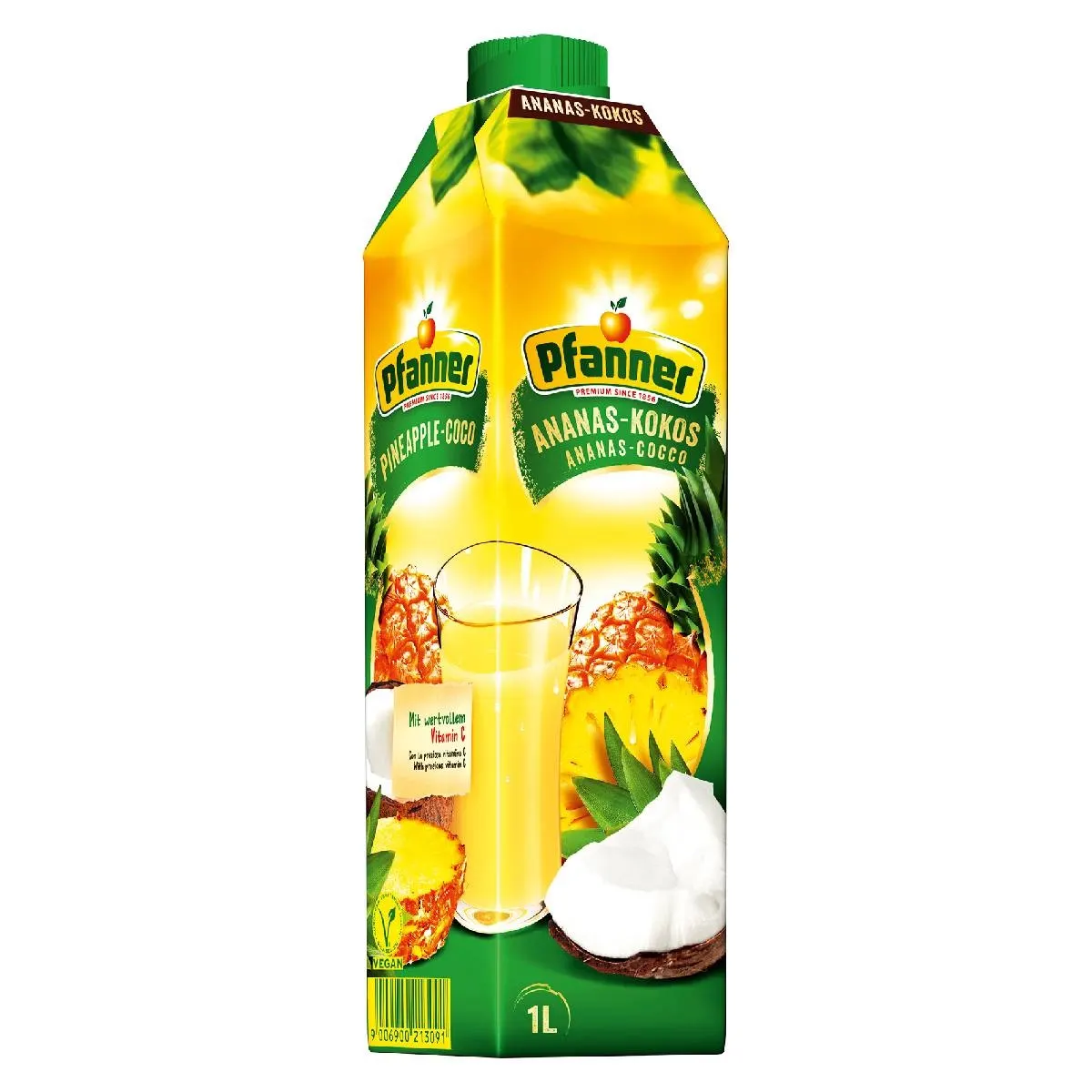 Pfanner Nectar d'ananas et noix de coco 1L