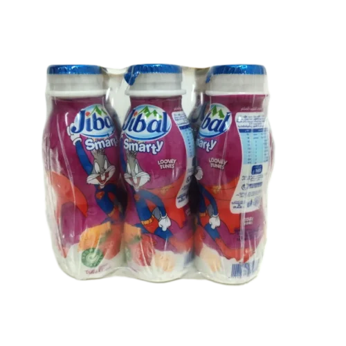 Yaourt à boire Smarty tutti frutti Pack 6x165g - JIBAL