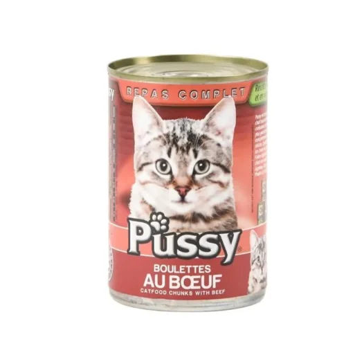Boulette de bœuf 1/2 pour chat - PUSSY