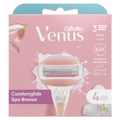 Recharges de lames de rasoir ComfortGlide Breeze 3 lames x4 unités - VENUS