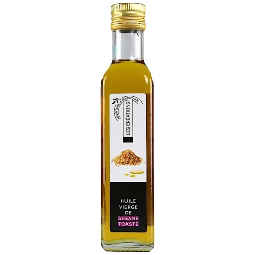 L'Exotique huile vierge de sésame toasté 25cl - LES CRÉATIONS