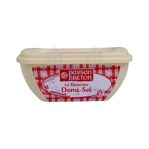 Beurre Demi-sel en barquette 250g - PAYSAN BRETON