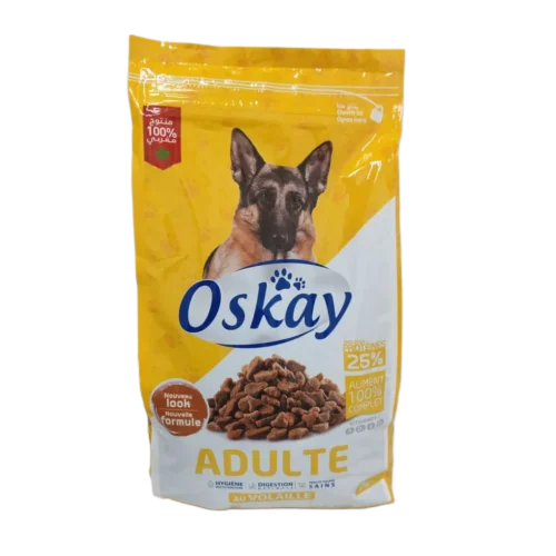 Croquettes  à la volaille pour chien adulte 2kg - OSKAY