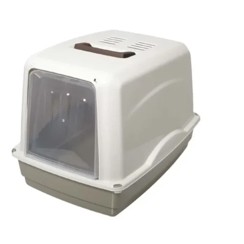 Bac à litière pour chat Vicky avec filtre 54x39xh39cm - GÉORPLAST