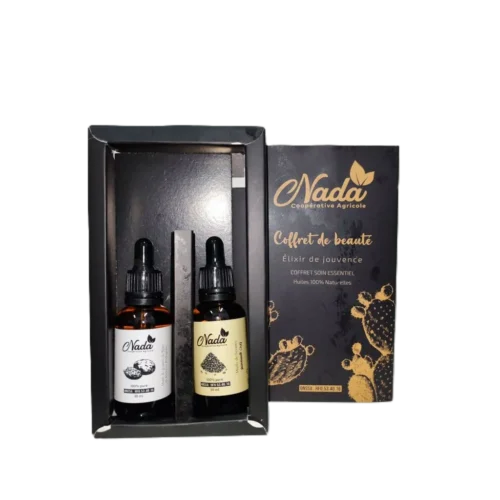Coffret de beauté (huile pepin figues de barbarie