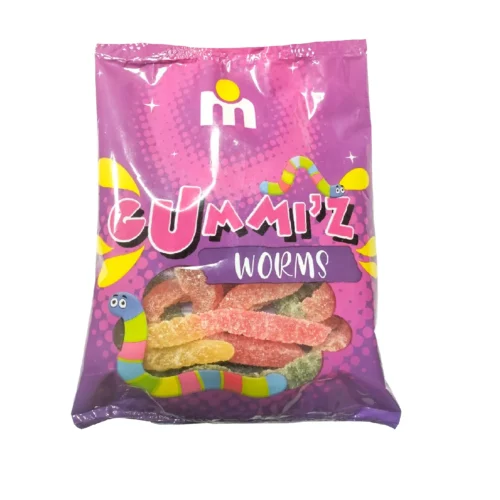 Bonbons worms 100g - MARJANE