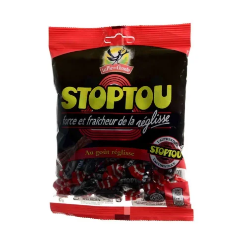 Bonbons aromatisés à la réglisse 165g - STOPTOU