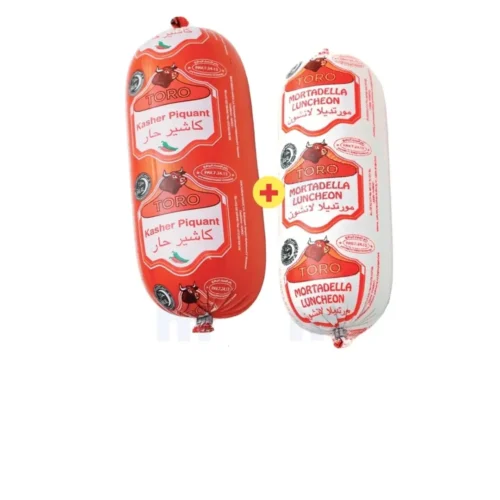 Mortadelle nature 600g + saucisson piquant 600g - TORO