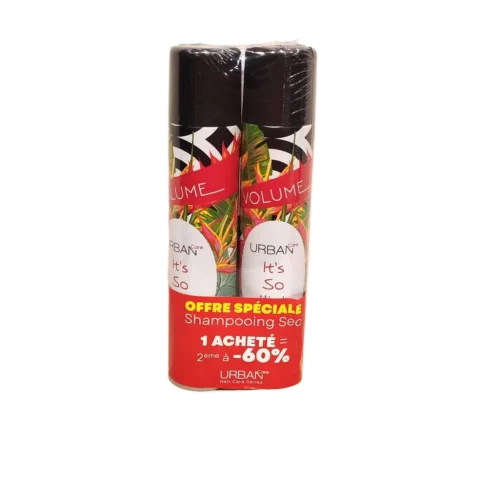 Shampooing sec 2x200ml - URBAN CARE