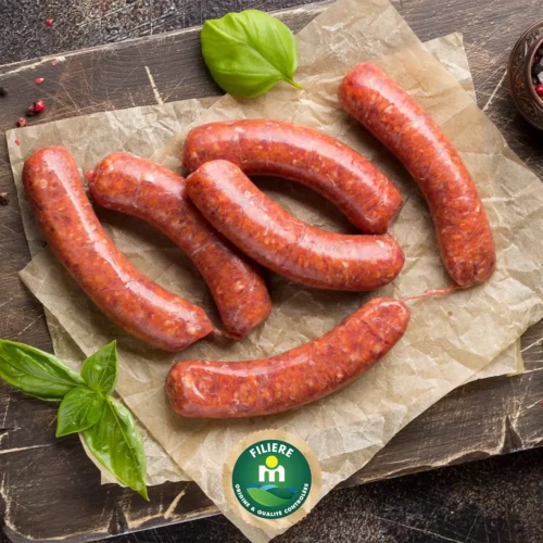Merguez de bœuf 500g - FILIERE M