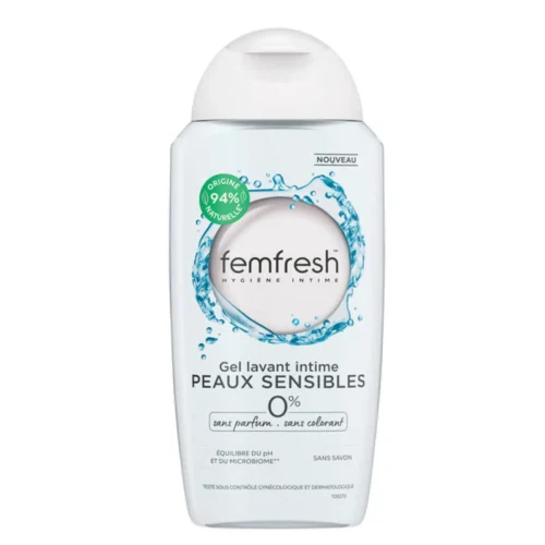 Gel lavant intime pour peaux sensibles 250ml - FEMFRESH