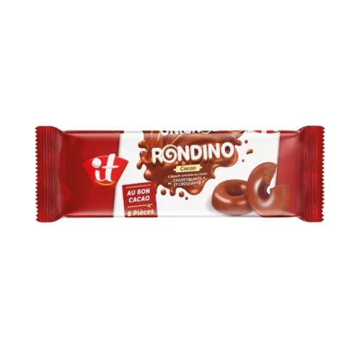 Biscuits enrobés au cacao Rondino x6 pièces 42g - IT