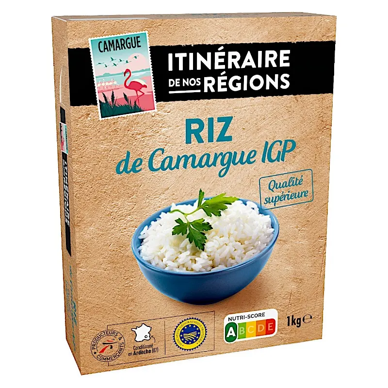 Riz de Camargue 1Kg - ITINÉRAIRE DES SAVEURS
