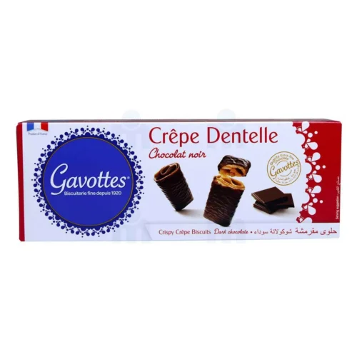 Biscuit crêpe dentelle chocolat noir 90g - GAVOTTES