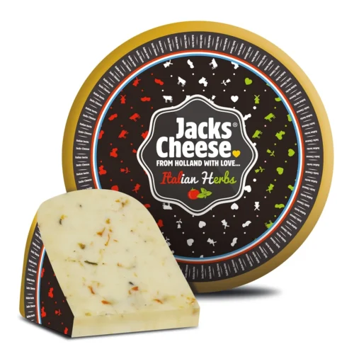Fromage gouda aux herbes italiens bloc 100g - JACKS CHEESE