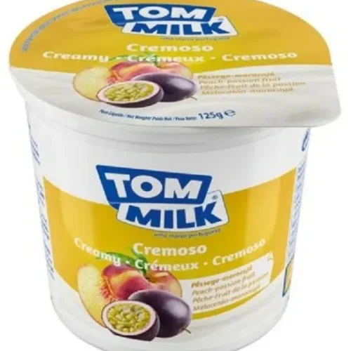 Yaourt pêche passion 125g - TOM MILK