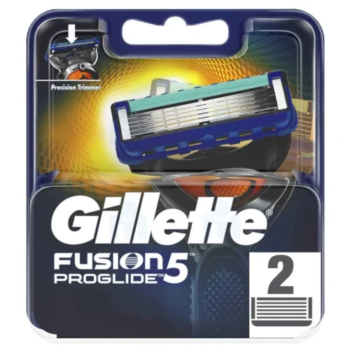 Recharge de rasoir Fusion proglide 5 x2 unités - GILLETTE